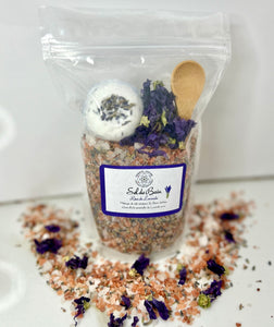 Sachet de sel de bain naturel